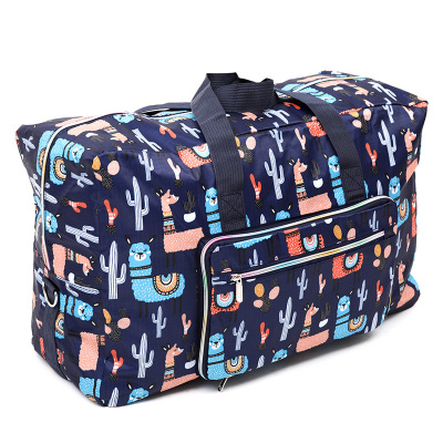 Portable Large Capacity Luggage Bag Waterproof Wear-Resistant Travel Bag For Clothes Shoes Storage Storage