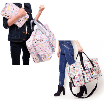 Portable Large Capacity Luggage Bag Waterproof Wear-Resistant Travel Bag For Clothes Shoes Storage Storage