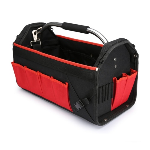 Custom Practical Multiple Colour Special Elctrician Open Tote Work Bag For Tools