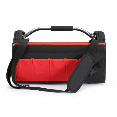 Custom Practical Multiple Colour Special Elctrician Open Tote Work Bag For Tools