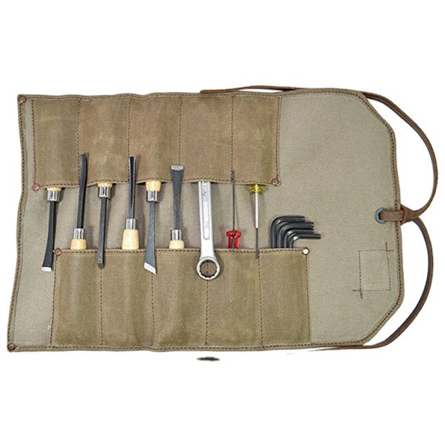 New Arrival Multi-Purpose Professional Storage Portable Work Pouch Canvas Tool Bag