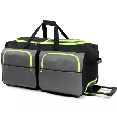 High Quality Outdoor Large Rolling Duffel Bag Trolley Wheel Travel Luggage Bag