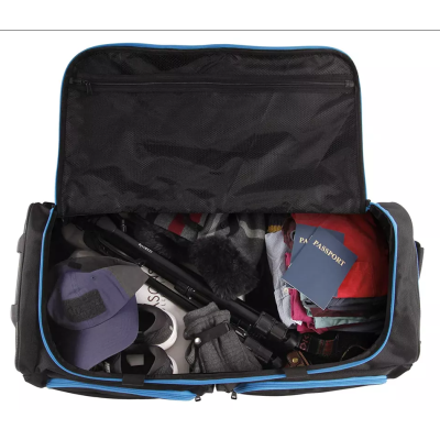 High Quality Outdoor Large Rolling Duffel Bag Trolley Wheel Travel Luggage Bag