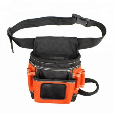 Apron 600D Polyester Practical Large Capacity Wear Resistant Waist Belt Garden Tool Bag