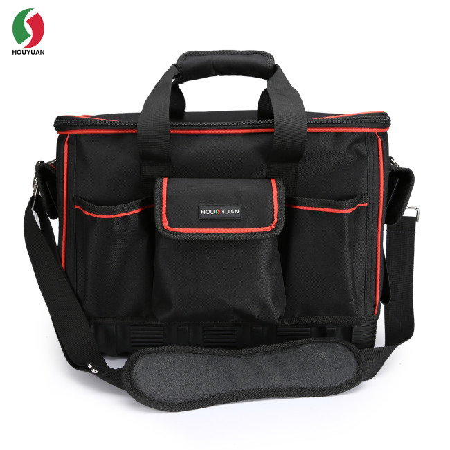  14 Inches Polyester Heavy Duty Hand Tools Belt Bags Box With Wide Mouth
