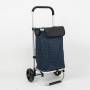 Shopping Trolley Bag Portable Supermarket 2 Wheel Climbing Shopping Cart