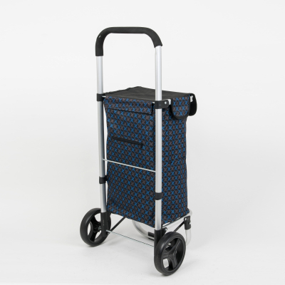 Shopping Trolley Bag Portable Supermarket 2 Wheel Climbing Shopping Cart