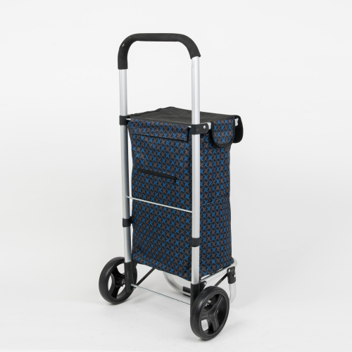Shopping Trolley Bag Portable Supermarket 2 Wheel Climbing Shopping Cart