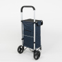 Shopping Trolley Bag Portable Supermarket 2 Wheel Climbing Shopping Cart