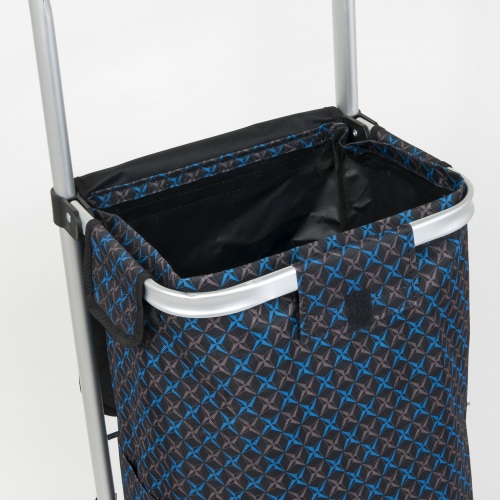 Shopping Trolley Bag Portable Supermarket 2 Wheel Climbing Shopping Cart