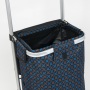 Shopping Trolley Bag Portable Supermarket 2 Wheel Climbing Shopping Cart