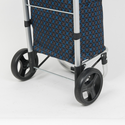 Shopping Trolley Bag Portable Supermarket 2 Wheel Climbing Shopping Cart