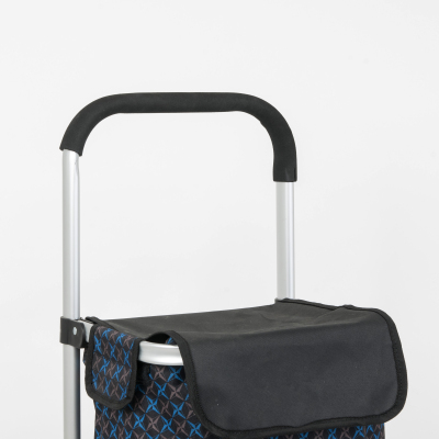 Shopping Trolley Bag Portable Supermarket 2 Wheel Climbing Shopping Cart