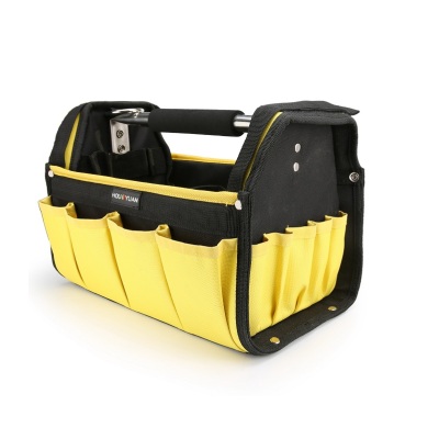 Professional High Quality Custom Logo 600d Polyester Steel Tube Tool Bag