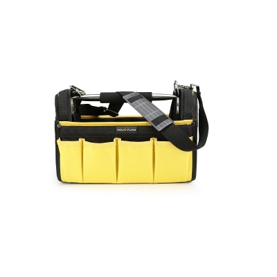 Professional High Quality Custom Logo 600d Polyester Steel Tube Tool Bag