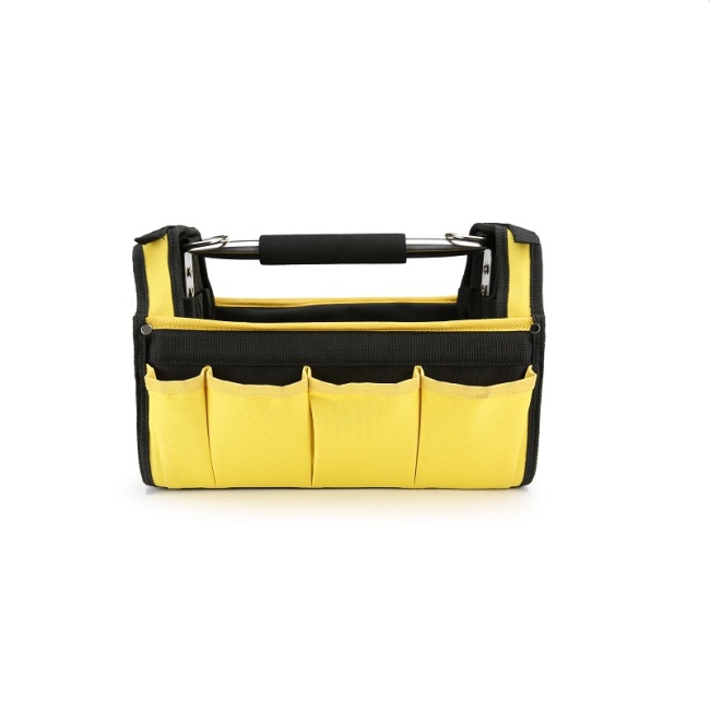 Professional High Quality Custom Logo 600d Polyester Steel Tube Tool Bag