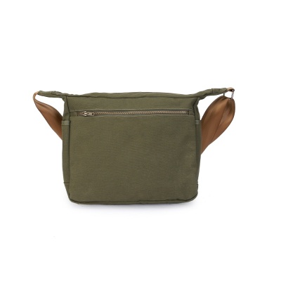 Wholesale Custom Trendy Casual Men Sling Canvas Shoulder Crossbody Business Messenger Bag