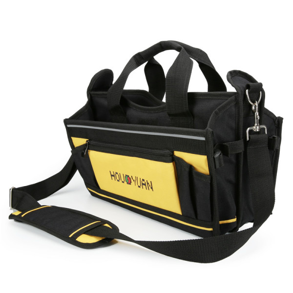 Sac à outils pliable multifonctionnel en polyester 600 deniers 1680D pour électricien réparateur de menuiserie