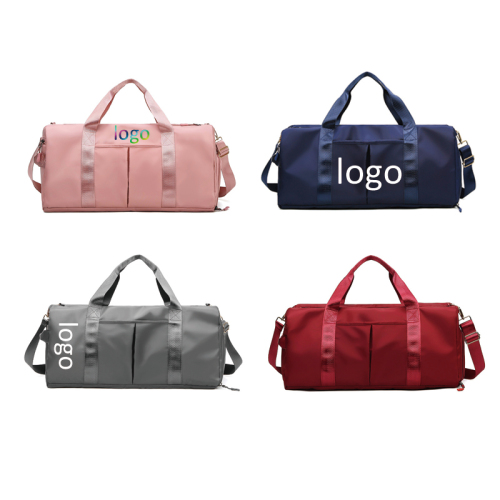Custom Popular Waterproof Travel With Shoe Compartment Training Sports Duffel Gym Bag