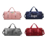 Custom Popular Waterproof Travel With Shoe Compartment Training Sports Duffel Gym Bag
