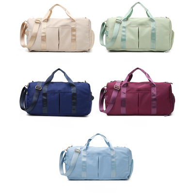 Custom Popular Waterproof Travel With Shoe Compartment Training Sports Duffel Gym Bag