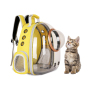 Vente chaude Portable multicolore confortable respirant chat sac loisirs animal espace Capsule sac à dos pour animaux de compagnie fabricant