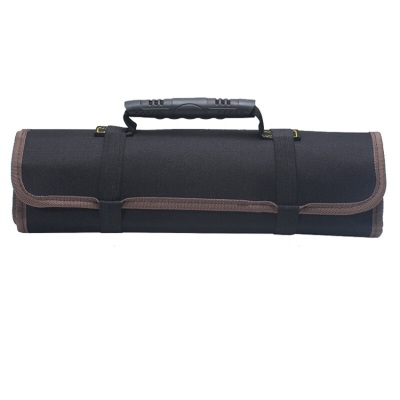 High Quality 600D Polyester Durable Multicolor Rolling Type Roll Up Kits Tool Bag