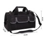 600d Polyester Portable High Quality Heavy Duty Electrician Tool Belt Bag Waterproof Engineer Toolkit For Technician