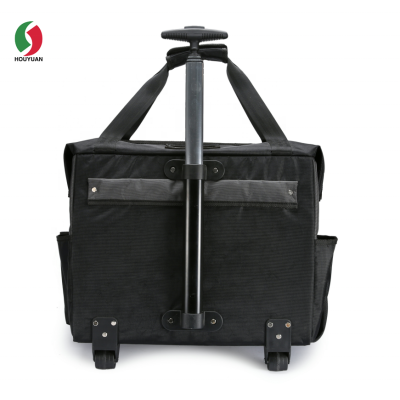 HY-18030 Customized New Durable Trolley Electrician Heavy Duty Tool Bags With Wheels