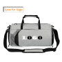 Custom 600D Polyester Waterproof Solid Color Large Trendy Travel Duffle Bag