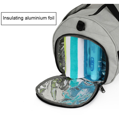 Custom 600D Polyester Waterproof Solid Color Large Trendy Travel Duffle Bag