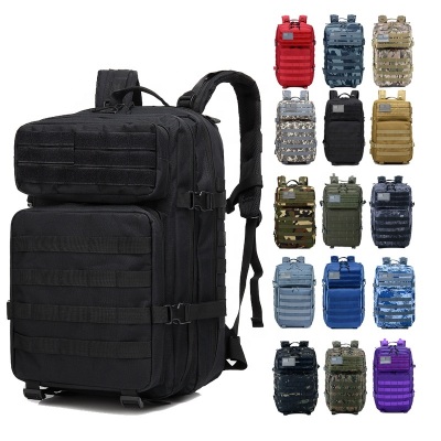 Factory Supply 600D Polyester Hiking Camping Travel Tactical Backpacks
