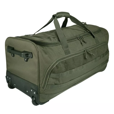 Lightweight Polyester Trolley Luggage Bag Travel Bag With Side Zipper Pockets