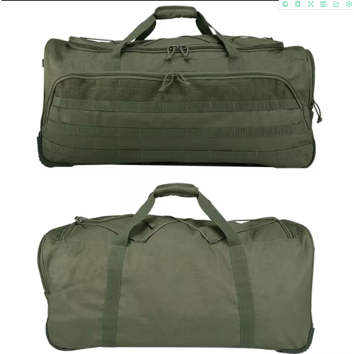 Lightweight Polyester Trolley Luggage Bag Travel Bag With Side Zipper Pockets