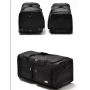 Custom Black Foldable Luggage Bag Travel Trolley Bags With Wheel