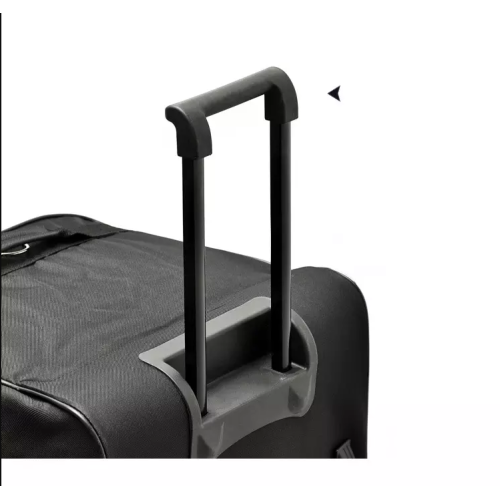Custom Black Foldable Luggage Bag Travel Trolley Bags With Wheel