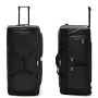 Custom Black Foldable Luggage Bag Travel Trolley Bags With Wheel