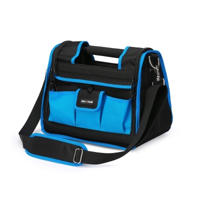 600D Polyester Tote Open Top Large Capacity Heavy Tool Bag with Hand Handle