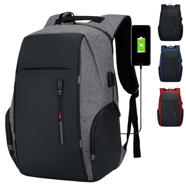 Factory Wholesale Custom Polyester Waterproof Laptop Backpack College High School Outdoor Travel Bag