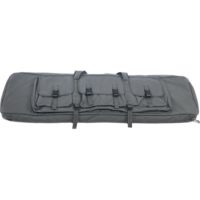 HY-15108-3 600 denier Space Grey Soft Double Layers 48" Waterproof Rifle Bag