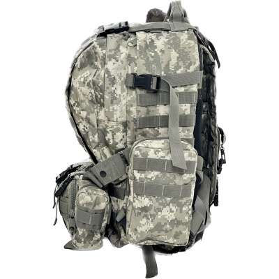 HY-05070-3 Tartical Backpack Desert Army Backpack 45L Water resistence with side attachablepocket