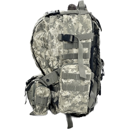 HY-05070-3 Tartical Backpack Desert Army Backpack 45L Water resistence with side attachablepocket