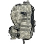 HY-05070-3 Tartical Backpack Desert Army Backpack 45L Water resistence with side attachablepocket