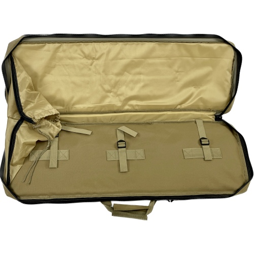 HY-15108-4 Khaki Soft  Double Layers 37" Waterproof Rifle Bag