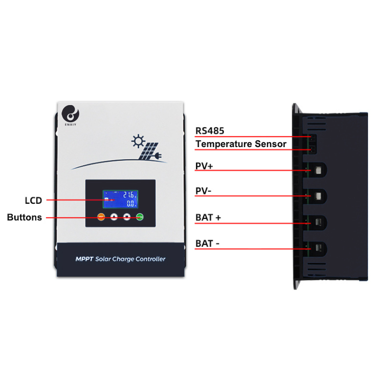 Solar Charge Pump Controllers 12V 24V Solar Panel Charger 60A 50A 40A 30A 20A 10A Manual MPPT Solar Charge Controller For PV Mod