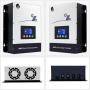 Solar Charge Pump Controllers 12V 24V Solar Panel Charger 60A 50A 40A 30A 20A 10A Manual MPPT Solar Charge Controller For PV Mod