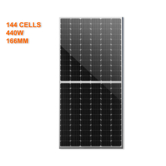 Wholesale Solar Energy 540w 545w 550w 555w Solar Panel Transparent Solar Panel Cheap Price 9BB Mono Solar Panels