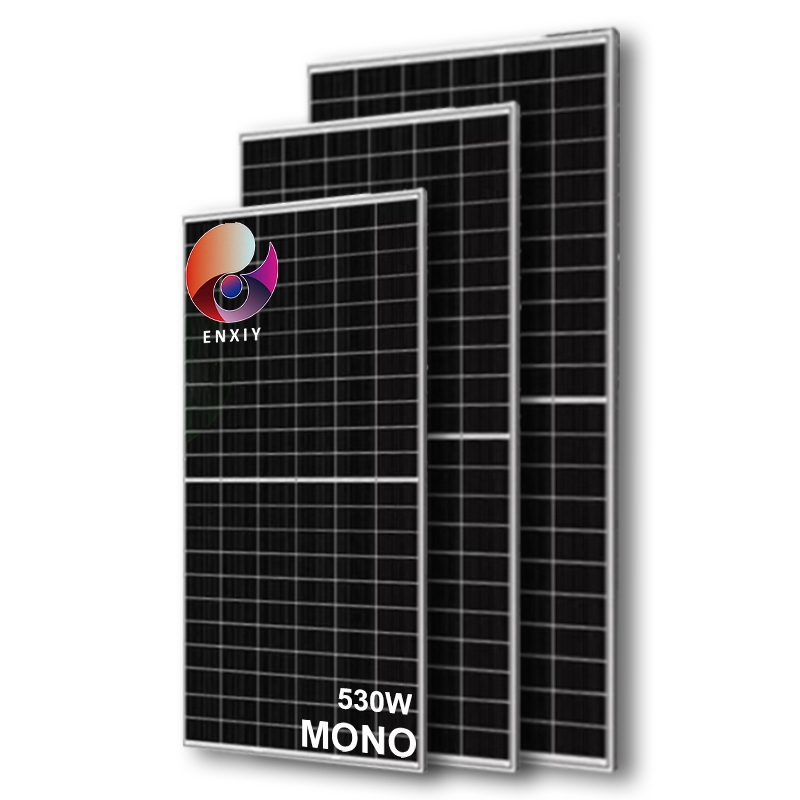 Wholesale tier 1 CE TUV Approved 530w 540w 550w Monocrystalline  Black Cover MONO Solar Panel