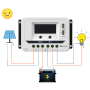 Wholesale 100V Auto 12V 24V 48V 10A 20A 30A 40A 50A 60A 80A Bluetooth PWM Solar Charge Controller 80A
