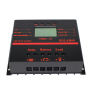 PWM 10A 20A 30A 40A 12V/24V LCD Display Dual USB Output Intelligent Regulator Solar Charge Controller